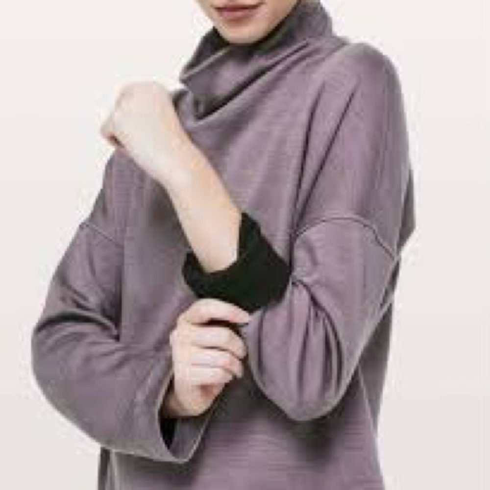 Lululemon Principal Dancer Funnel Neck Sweater sz6